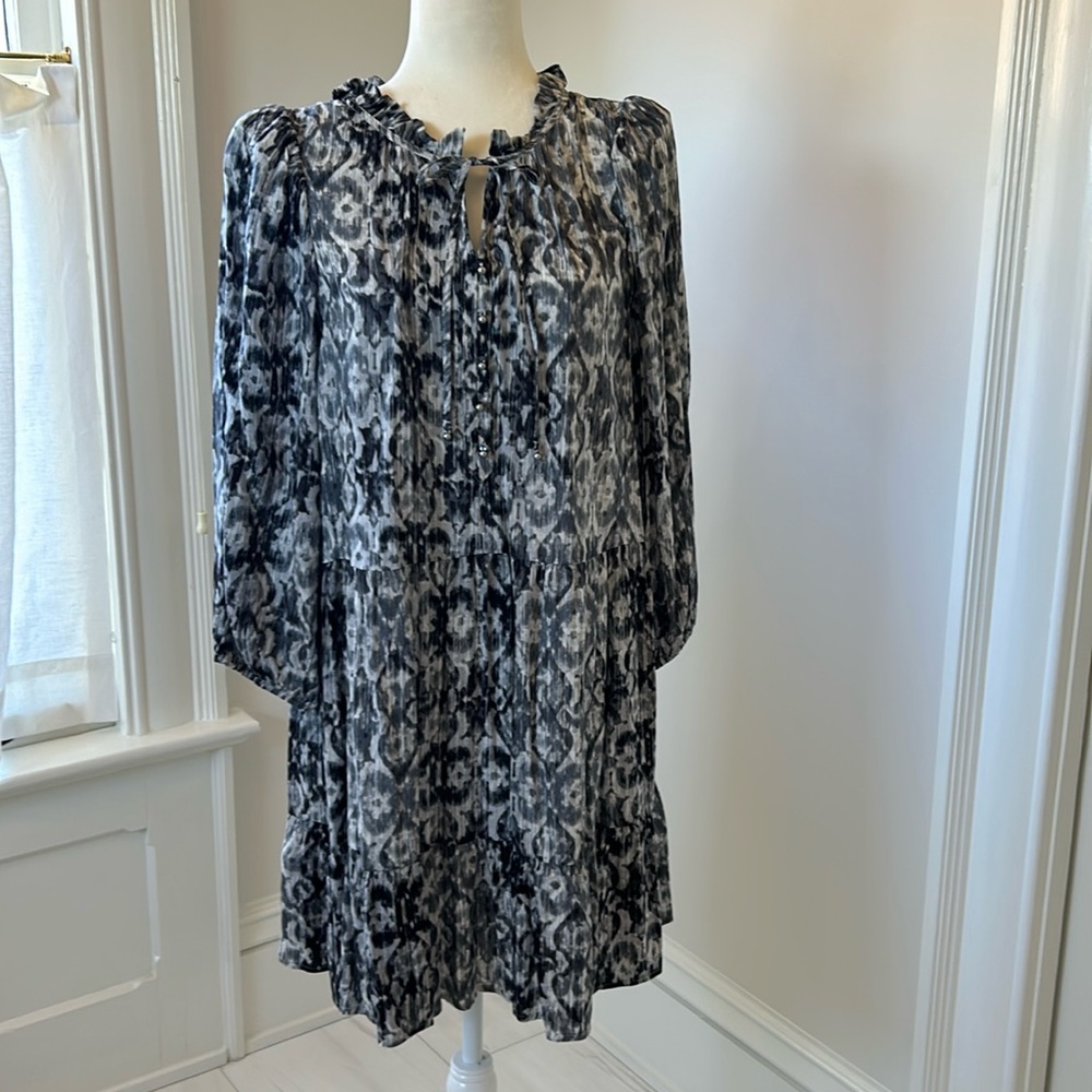 Calvin Klein ikat print dress, size 12